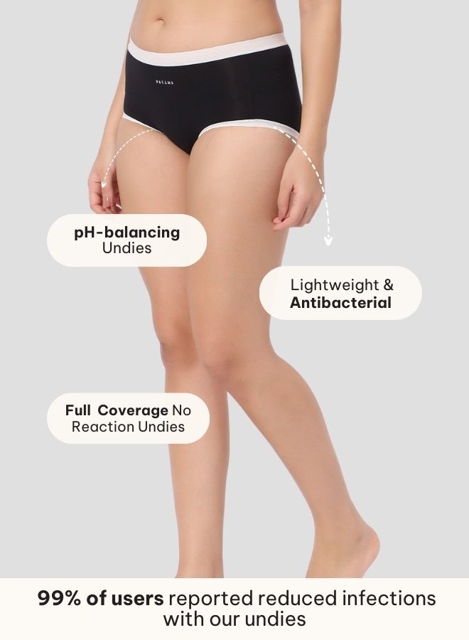 Intimate Queen Corn Bae Lacy Boyshorts – CloudSoft Luxury, Made from Corn Fiber | Soothes Skin, No Roll-Ups - Image 4